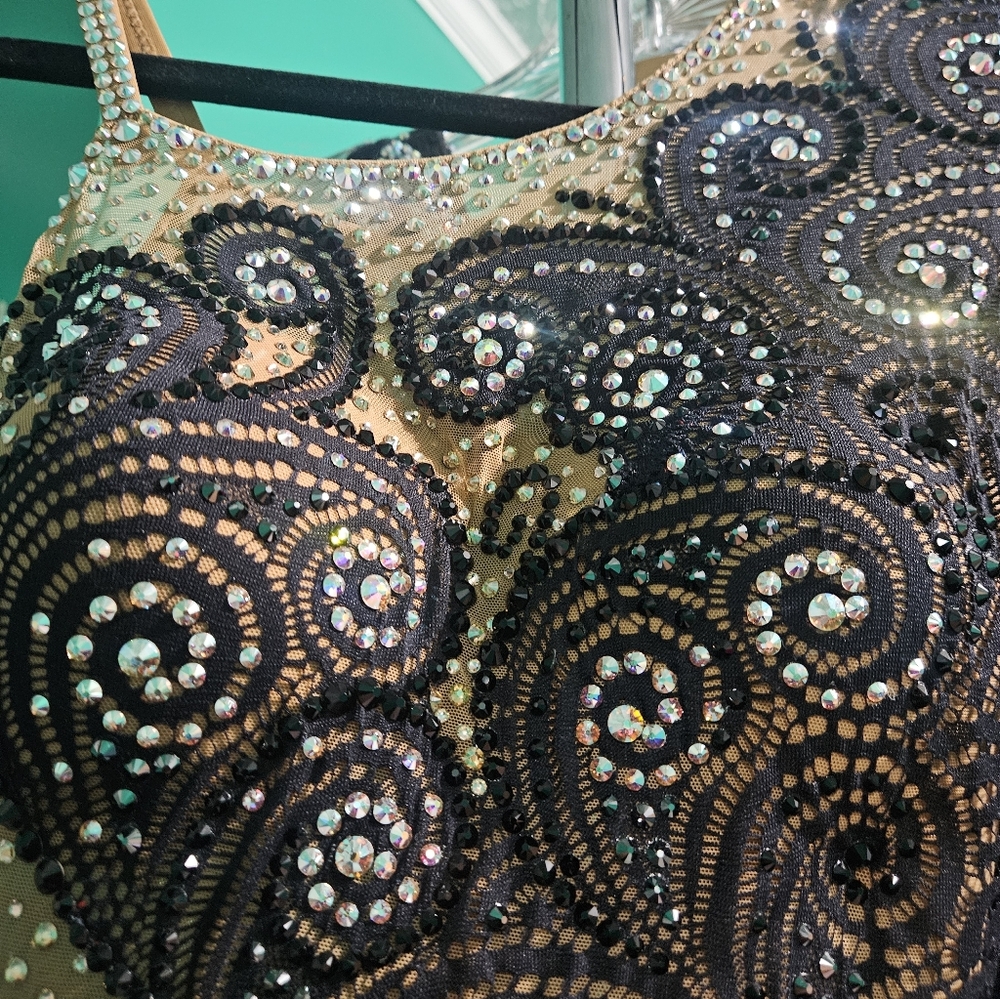 Heart of Tefiti - Very small or Juniors Couture Ballroom Gown with Swarovski